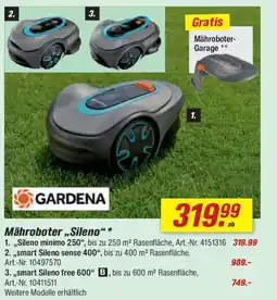 toom Baumarkt GARDENA Mähroboter ,,Sileno" Angebot