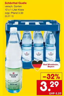 Netto Getränke Discount Schönthal Quelle Angebot