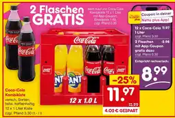 Netto Getränke Discount Coca-Cola Kombikiste Angebot
