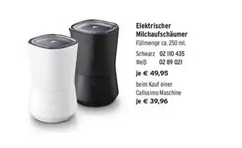 Tchibo Elektrischer Milchaufschäumer Angebot