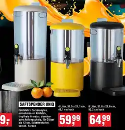 Handelshof SAFTSPENDER UNIQ Angebot