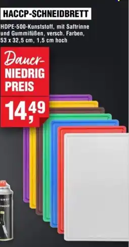 Handelshof HENDI HACCP-SCHNEIDBRETT Angebot