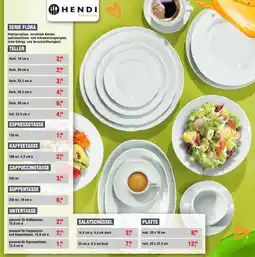 Handelshof HENDI SERIE FLORA TELLER Angebot