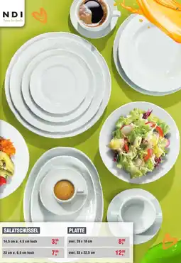 Handelshof HENDI SERIE FLORA SALATSCHÜSSEL Angebot