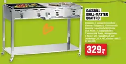Handelshof HENDI GASGRILL GRILL-MASTER QUATTRO Angebot
