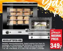 Handelshof HENDI HEISSLUFTOFEN H90 Angebot