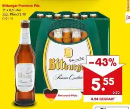 Netto Marken-Discount Bitburger Premium Pils Angebot