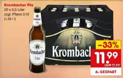 Netto Marken-Discount Krombacher Pils Angebot