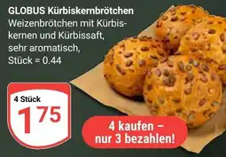 Globus GLOBUS Kürbiskernbrötchen Angebot