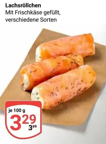 Globus Lachsröllchen Angebot
