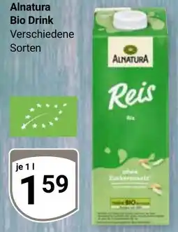 Globus Alnatura Bio Drink Angebot