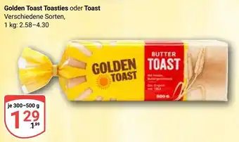 Globus Golden Toast Toasties oder Toast Angebot