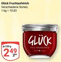Globus Glück Fruchtaufstrich Angebot