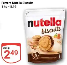Globus Ferrero Nutella Biscuits Angebot
