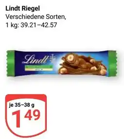 Globus Lindt Riegel Angebot