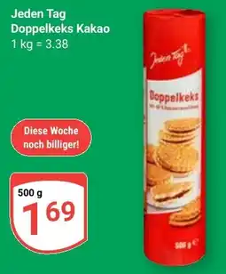 Globus Jeden Tag Doppelkeks Kakao Angebot