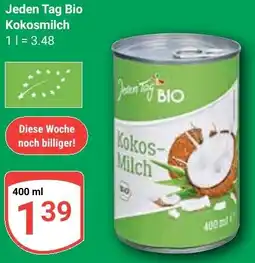 Globus Jeden Tag Bio Kokosmilch Angebot
