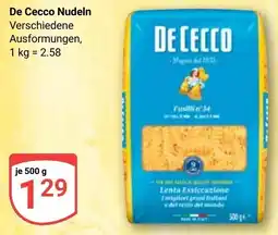 Globus De Cecco Nudeln Angebot