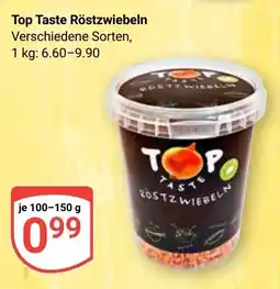 Globus Top Taste Röstzwiebeln Angebot