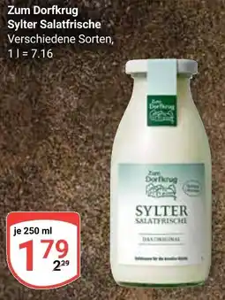 Globus Zum Dorfkrug Sylter Salatfrische Angebot