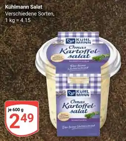 Globus Kühlmann Salat Angebot
