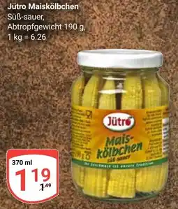 Globus Jütro Maiskölbchen Angebot