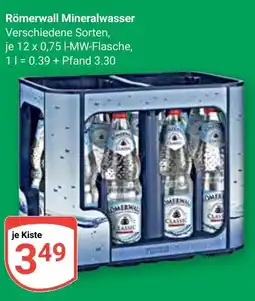 Globus Römerwall Mineralwasser Angebot