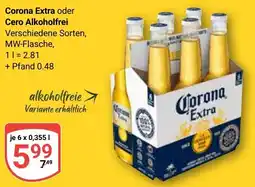Globus Corona Extra oder Cero Alkoholfrei Angebot