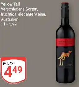 Globus Yellow Tail Angebot