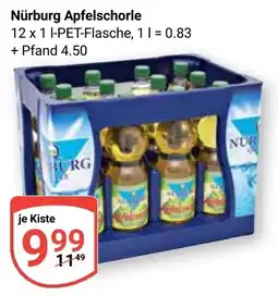 Globus Nürburg Apfelschorle Angebot