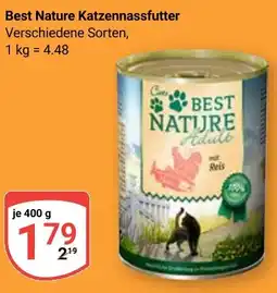 Globus Best Nature Katzennassfutter Angebot