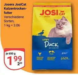 Globus Josera JosiCat Katzentrockenfutter Angebot