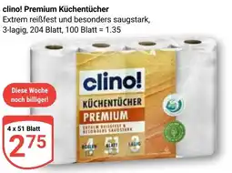 Globus clino! Premium Küchentücher Angebot
