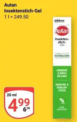 Globus Autan Insektenstich-Gel Angebot
