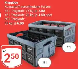 Globus Klappbox Angebot