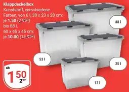 Globus Klappdeckelbox Angebot