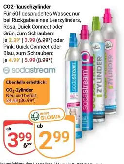Globus sodastream CO2-Tauschzylinder Angebot