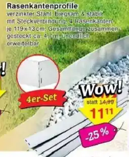 Jawoll Rasenkantenprofile Angebot