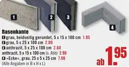 B1 Discount Baumarkt Rasenkante Angebot