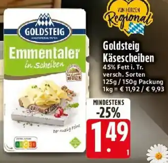 Edeka Goldsteig Käsescheiben Angebot
