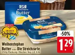 E-Center Weihenstephan Butter oder Die Streichzarte Angebot