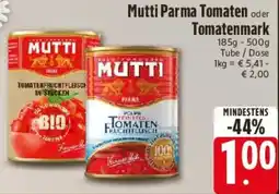 E-Center Mutti Parma Tomaten oder Tomatenmark Angebot