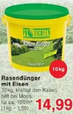 Jawoll PROFIGREEN Rasendünger mit Eisen Angebot