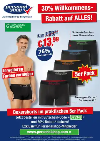 PersonalShop Boxershorts Angebot