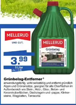 Bauzentrum Borgers MELLERUD Grünbelag-Entferner Angebot