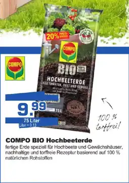 Bauzentrum Borgers COMPO BIO Hochbeeterde Angebot