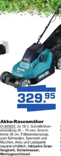 Bauzentrum Borgers Makita Akku-Rasenmäher Angebot