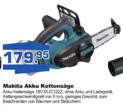 Bauzentrum Borgers Makita Akku Kettensäge Angebot