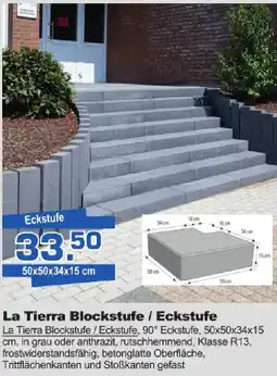 Bauzentrum Borgers La Tierra Blockstufe / Eckstufe Angebot