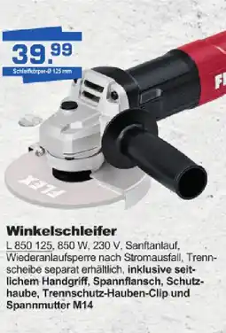 Bauzentrum Borgers FLEX Winkelschleifer Angebot